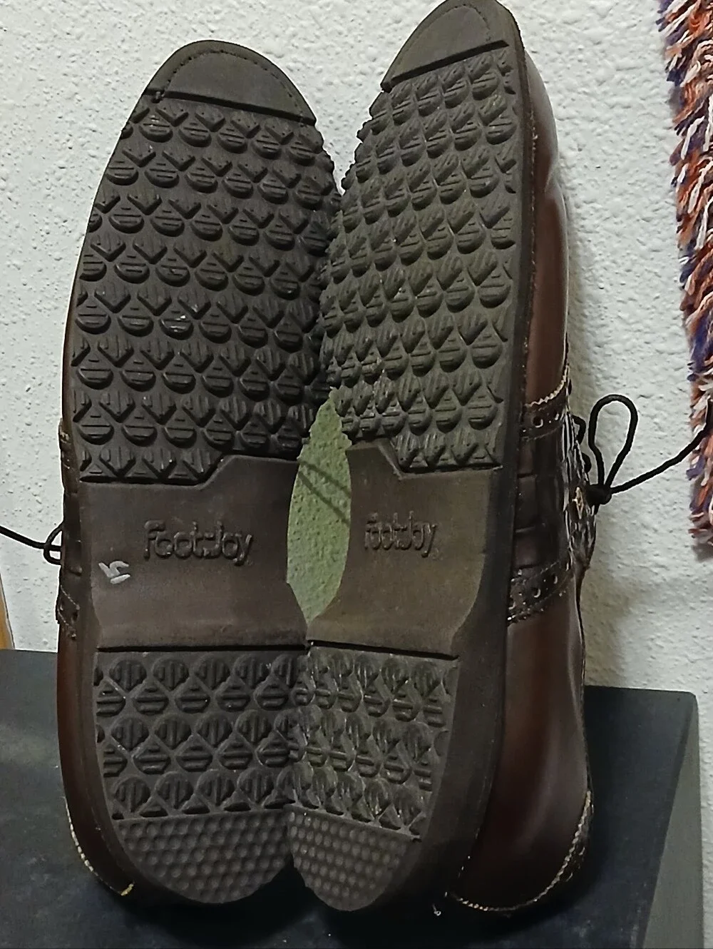 Vintage FootJoy Classics Brown Leather Golf Shoes Oxfords Style 55402 Men's 11 A